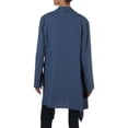 thumbnail image 2 of Anne Klein Womens Asymmetrical Jacket, Blue, Small, 2 of 2