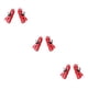 thumbnail image 3 of Soidarity 1 par de pastillas de freno, piezas de bloque de freno, accesorio de repuesto, accesorios de ciclismo, componente de ruedas, pieza de Rojo rojo 3piezas, 3 of 6