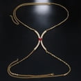 thumbnail image 4 of Cadena de Pecho de de de Imitación, Accesorios de de Moda Cadena de Ropa Interior Simple, Cadena de Cuerpo, Prom , Oro Sunnimix  Cadena de pecho, 4 of 8