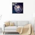 thumbnail image 2 of DIY Papá Noel cristal punto de cruz muñeco de nieve diamante bordado 5D diamantes de imitación pintura Eigraketly JR0621-02, 2 of 6