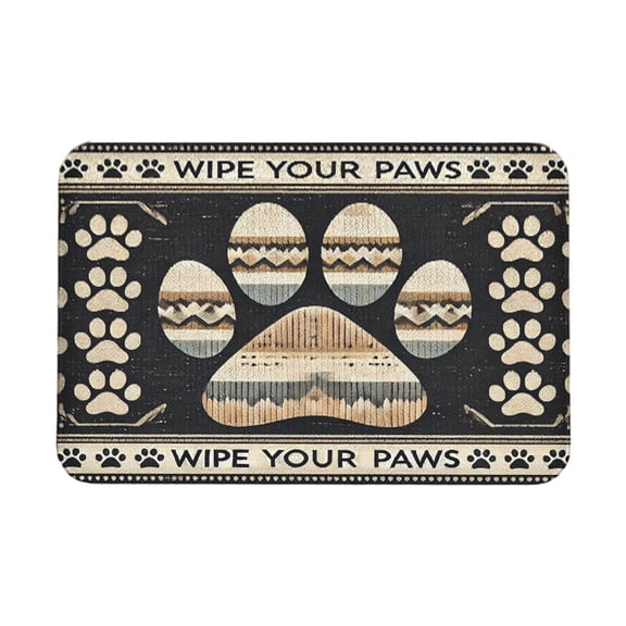 PEIBang Colorful Door Mat 16x24 Inch,Stain Resistant Front Door Mat,Low Profile Floor Mats,Non-Slip Doormat for Outdoor Indoor Entrance