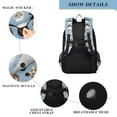 thumbnail image 4 of FORMRS Unisex School Backpack 17" Student Travel Bag with Laptop Compartment, Vibrant Cute Cat, 4 of 7