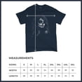 thumbnail image 7 of Web Sugar Skull T-shirt Black White Monochrome Gothic Beauty Elegant Day of the Dead Dia de Los Muertos Men's Tee, 7 of 7