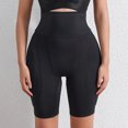 thumbnail image 2 of Elainilye Fashion Shapewear Bodysuit Tummy Control High Waisted Body Shaper Shorts Shapewear for Thigh Slimming Shorts,Black, 2 of 7