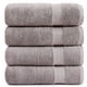 thumbnail image 1 of Juego de toallas de baño LANE LINEN, 100% algodón, paquete de 4 unidades, 550 g/m², 70 x 140 cm, 1 of 9