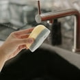 thumbnail image 2 of Unique Bargains Dish Brush with Hanging Strap Soap Dispensing Brush Kitchen Scrub Brushes for Cleaning Yellow, 2 of 6