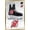 Gold Framed Version, variant on NHL New Jersey Devils - Drip Skate 21 Wall Poster, 14.725" x 22.375"