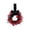 Red #1, variant on ZZAIXHL Artificial Halloween Black Grapevine Wreath 9inch Round Twig Branch Wreath with Boxwood Pumpkin and Velvet Hanging Rope Gothic Kitchen Cabinet Wreaths for Home Party