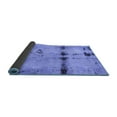 thumbnail image 2 of Ahgly Company Indoor Square Abstract Blue Modern Area Rugs, 3' Square, 2 of 4