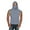 B Gray, variant on Fanxing Big & Tall Upf Shirts for Men Sun Protection Shirts with Masks Cooling Hooded Tank Top Lightweight Sleeveless Tees Coffee,XXL