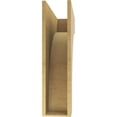 thumbnail image 4 of 8"W x 32"D x 32"H Thin Huntington Rough Cedar Woodgrain TimberThane Corbel, Primed Tan, 4 of 6
