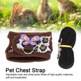 thumbnail image 1 of Adjustable Small Pet Leash Harness Set for Rabbits, Guinea Pigs, Hamsters Comfortable, Breathable, Unique Shape Design, 1 of 7