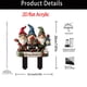 thumbnail image 3 of Christmas Gnome Yard Stake 2D Acrylic Festive Garden Decoration With Merry Christmas Sign Three Gnomes Holding Gift Lantern For Outdoor Patio Holiday Decor, 3 of 4