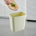 thumbnail image 6 of Kitchen Trash Can, Step-On Garbage Can with Lid, Tall Kitchen & Bathroom Trash Can, Small Office Waste Bin, Green - Xuniizn, 6 of 8