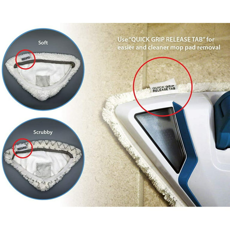 AutoSelect™ Steam Mop replacement Pad X2