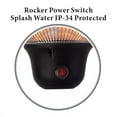 thumbnail image 3 of Optimus PHE-1500BR Portable Garage Shop Infrared Quartz Ceiling Mounting Heater, 3 of 11