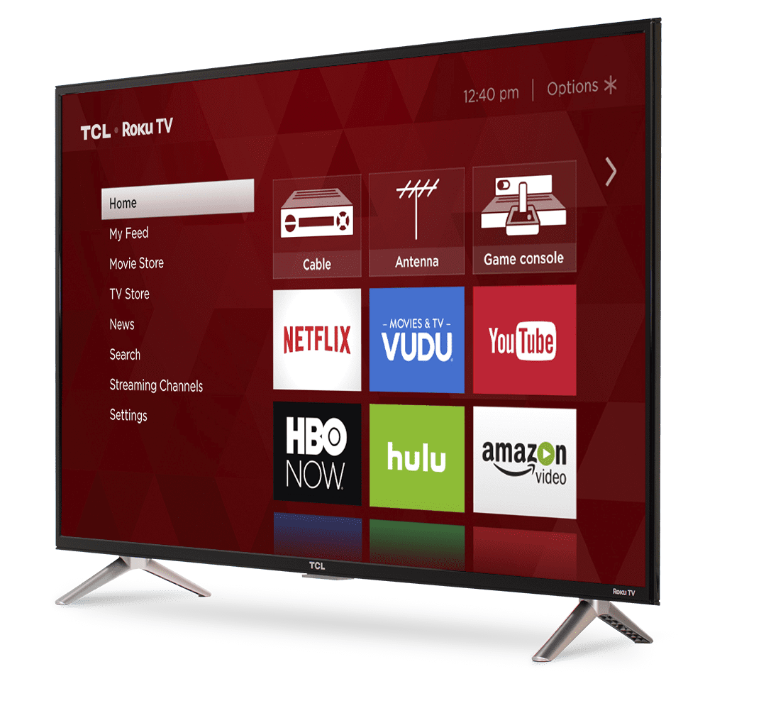 Tcl 40 Class Fhd 1080p Roku Smart Led Tv 40s305 Walmart Com