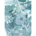 thumbnail image 2 of Long, Christina 25x32 White Modern Wood Framed Museum Art Print Titled - Soft Teal I, 2 of 4