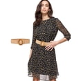 thumbnail image 4 of Ceinture en Paille Extensible Grand en Rotin Tissé pour Femmes, 4 of 5