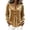 Gold, variant on Womens Velvet V Neck Blouse Long Sleeve Puff Sleeve Pleated Tunic Top Soft Loose Fit Casual Button Front Sleeve Dressy Shirt for Work Office Party Holiday White L