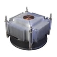 thumbnail image 2 of Radiador de CPU 1155, ventilador ultrasilencioso con base de cobre para escritorio, control de temperatura 1200, placa base i3i5i7i9i10 1150, 2 of 3