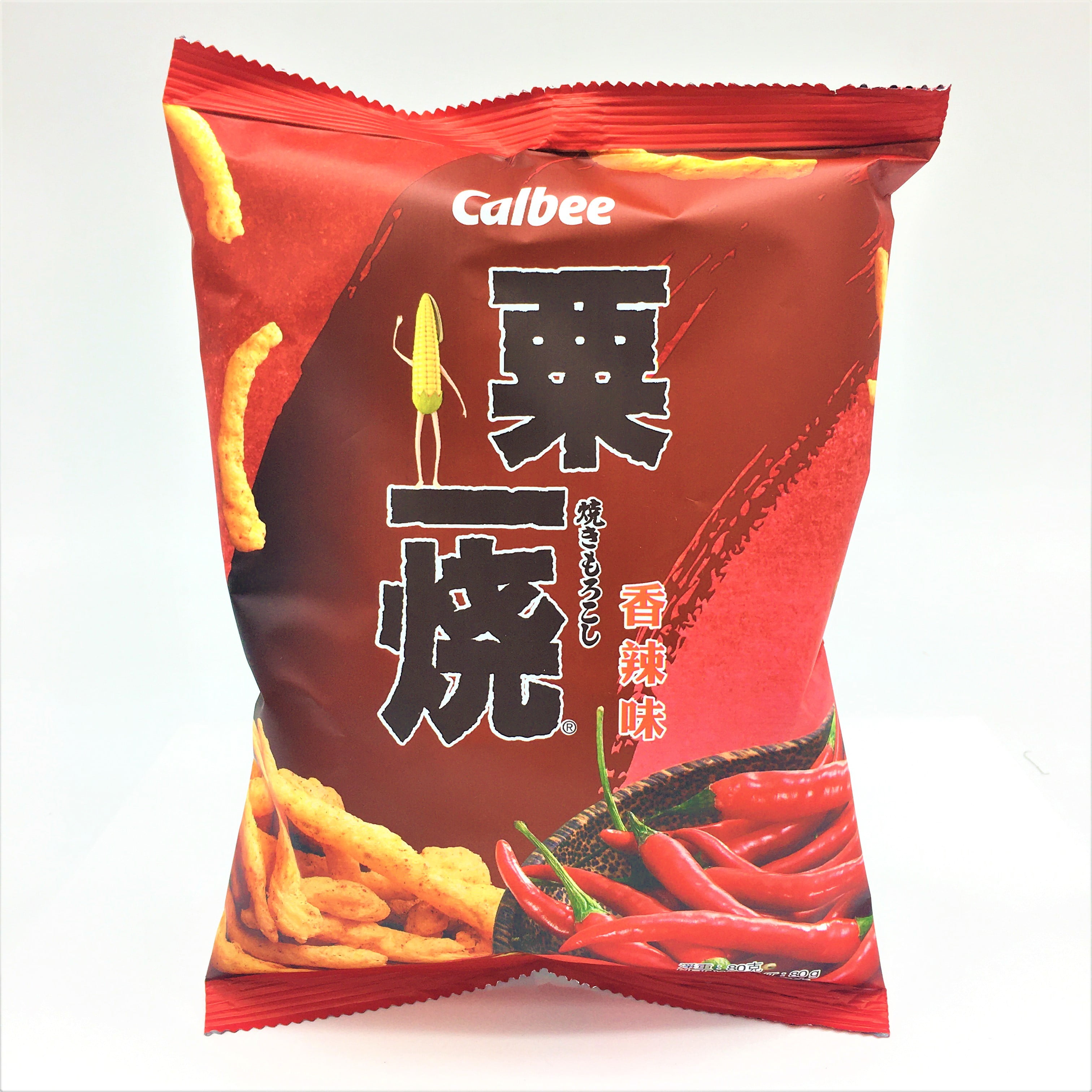 Calbee Grill A Corn Hot & Spicy 80 g
