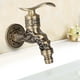 thumbnail image 5 of Grifo de Agua, G1/2 ", latón Antiguo, lavadero, baño, Lavadora, Grifo de Agua montado en la Pared, Grifo frío único, 5 of 8