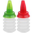 thumbnail image 1 of 2Pcs Cookie Icing Bottles Reusable Plastic Piping Bottle Icing Cream Squeeze Cake Decorating Supplies, 1 of 4