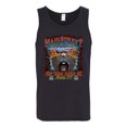 thumbnail image 2 of Wild Bobby, Main Street of America Route 66 Bike Motorcycle Cars and Trucks Mens Graphic Tank Top, Black, Small, 2 of 3
