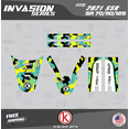 thumbnail image 3 of Kalair GFX Graphics Kit for SSR SR70, SR110 and SR125 (2021) Invasion Series, 3 of 5