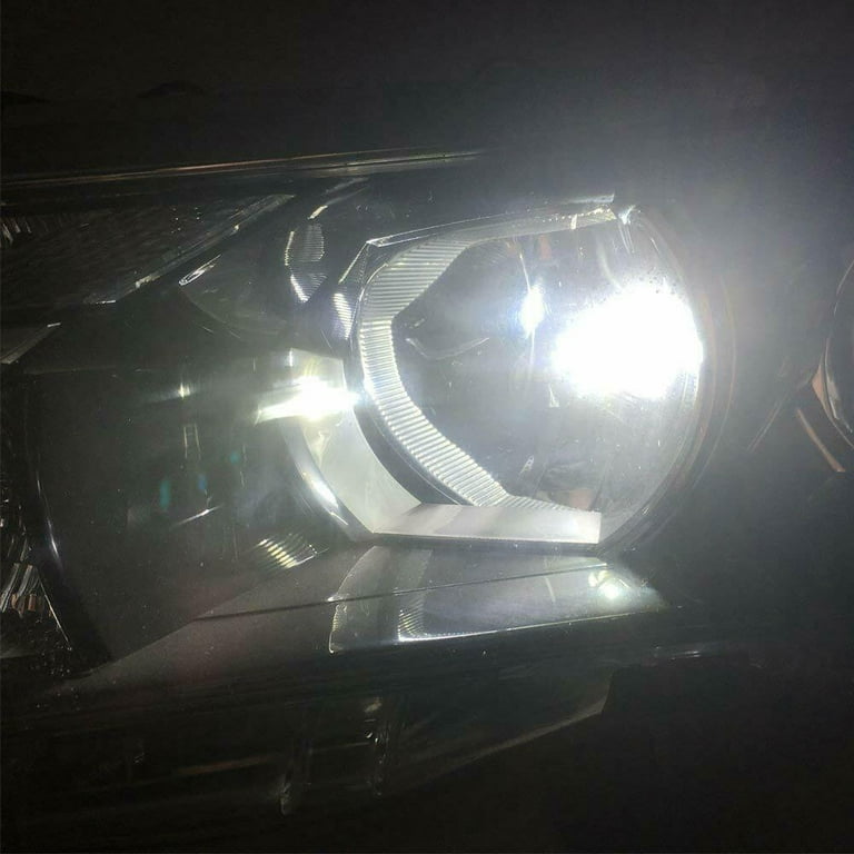 HIR2 9012 LED Headlights Bulbs High/Low Beam Conversion Kits, 6K White –  Car-EyeQ