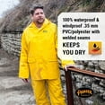 thumbnail image 5 of Pioneer 3-Piece Repel Rainwear  - Color:  Hi-Viz Yellow/Green  - Size: 4XL, 5 of 11