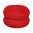 thumbnail image 2 of Elodie Round Footstool Foot Rest Vanity Chair Stool Leisure Stool Sturdy with Padded, 2 of 8