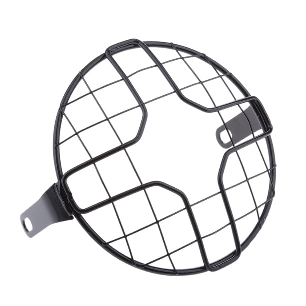 Cubierta Universal Del Protector De La Parrilla De De De 17.5cm De La Motocicleta SM SunniMix Cubierta del faro de la motocicleta