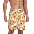 thumbnail image 2 of Pofeuu mouse holiday Print Men's Soft Woven Elastic Waistband Sleep Pajama Short-Medium, 2 of 6
