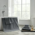 thumbnail image 4 of Modern Threads Waffle-Rib 6-Piece Cotton Bath Towel Sets, Carbon, 4 of 6