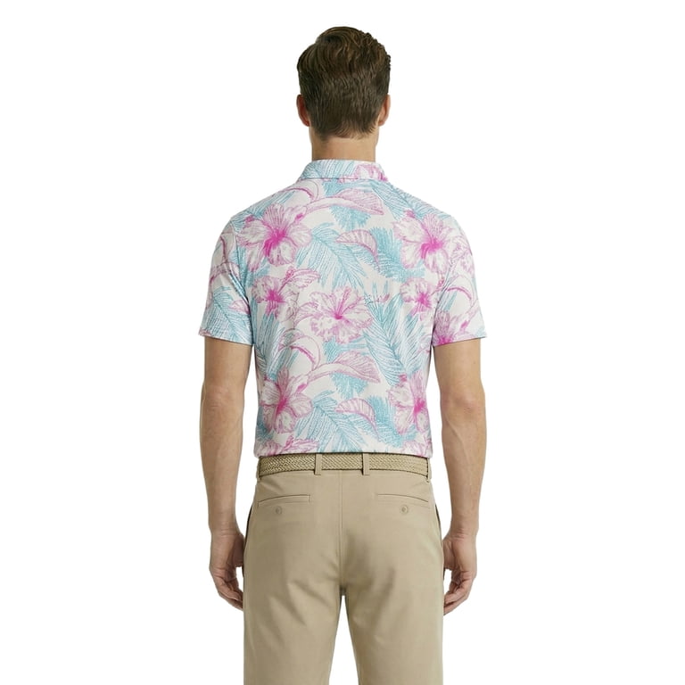 Birdie Bound Men's and Men's Big & Tall Novelty Golf Polos, Sizes