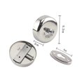 thumbnail image 3 of 304 Stainless Steel Round Retractable Clothes Dryer with 9ft Steel Cord for Bathroom Garden Balcony and More, 3 of 5