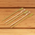 thumbnail image 3 of BambooMN Food Appetizer Marking Bamboo Paddle Skewer Picks - ALLERGY - 5.9" (15cm) - 1,000 Pieces, 3 of 6