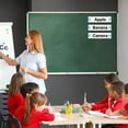 thumbnail image 6 of Uxcell 100 Sheets Ruled Sentence Strips, 3" x 12" Cardstock 210GSM Writing Paper Blue Red Lined for Classrooms, White, 6 of 6