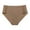 Coffee, variant on Elainilye Fashion Womens Seamless Underwear Summer No Show Panties for Women Yoga Silk Sports Quick-drying Elastic Briefs Panties,Beige