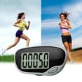 thumbnail image 5 of Contador de pasos para caminar Contador de pasos preciso digital 3D con clip de pantalla LCD para hombres, mujeres y niños, 5 of 5