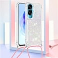 thumbnail image 3 of Funda FOXDOCK para Honor 90 Lite con Cuerda Ajustable, Brillo Líquido, Protección Antigolpes y Lente – Ideal para Regalo, 3 of 6