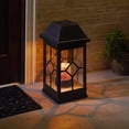 thumbnail image 3 of Smart Solar 22" San Felipe Estate Bronze Pillar Candle Outdoor, 3 of 3