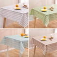 thumbnail image 5 of Farmhouse Tablecloth Rustic Lattice Tablecloth Table Cover Rectangle Table Cloths for Kitchen Dining Party Holiday Christmas Buffet Tabletop Decor 54 x 71 Inch, 5 of 5