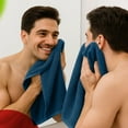 thumbnail image 2 of RIVERSIDE Hand Towel 6 Pack 16x28 Soft And Quick Dry Cotton Towels for Home Gym & Spa - Dark Blue, 2 of 7