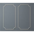 thumbnail image 5 of Ekena Millwork 31"W x 62"H Ashford Smooth Panel Moulding Kit (Double Panel), 5 of 10