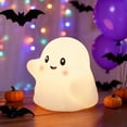 thumbnail image 1 of Lámpara infantil KangTen CHEN Ghost Night Light de silicona, 11 cm, 1 of 8