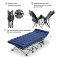 thumbnail image 5 of Lilypelle Folding Camping Cot for Adults, Portable Sleeping Cot, Folding Cot Rollaway Guest Bed with 3.3 inch 2 Sided Mattress and Carry Bag, 5 of 16