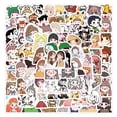 thumbnail image 4 of 500 pegatinas de dibujos animados con forma de oso coreano, para notas de equipaje, papelería y cuenta de mano, 4 of 6